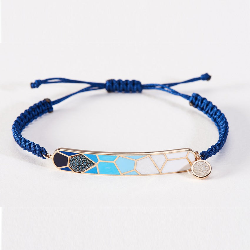 Blue Euphrates Turtle Bracelet - Delondra