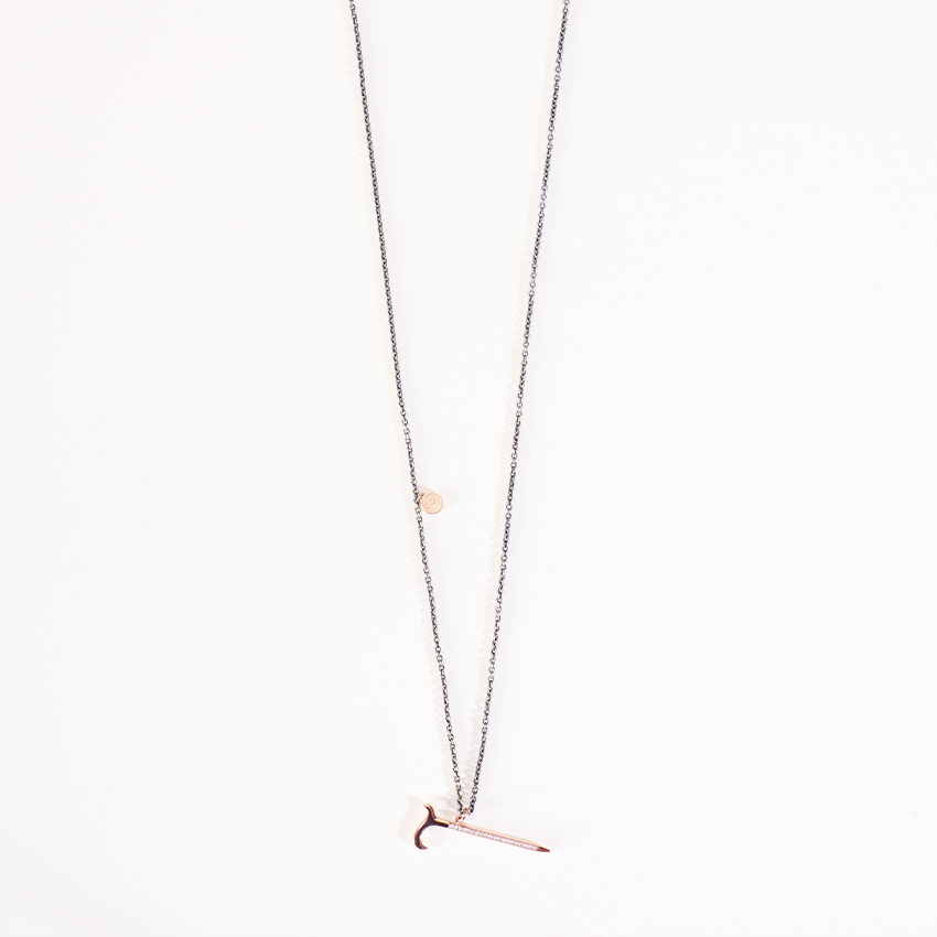 Rose Walking Cane Necklace - Delondra