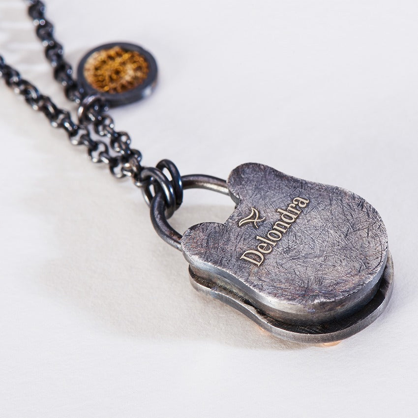 Small Padlock Necklace - Delondra