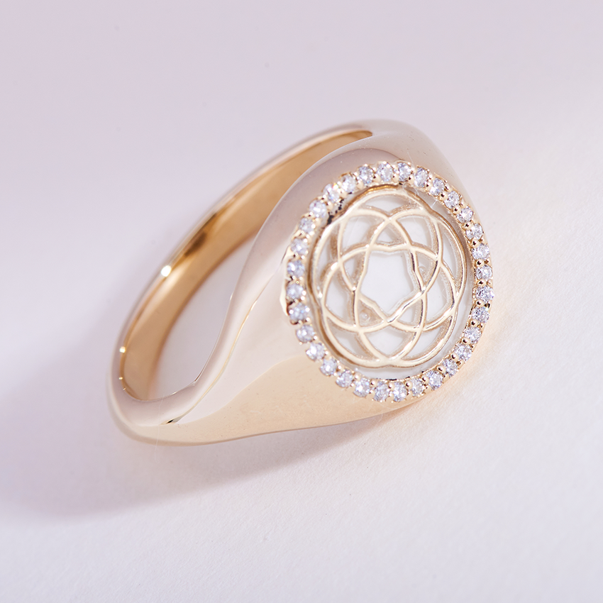 Flower of Life Ring - Delondra