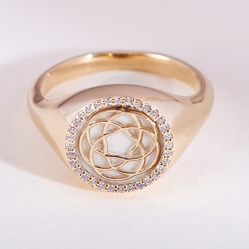 Flower of Life Ring - Delondra